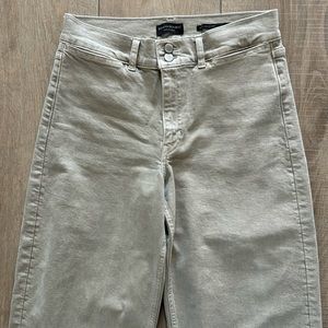 Banana Republic Quartz Denim High Rise Wide Leg Crop Jeans NWOT Women’s Size 30